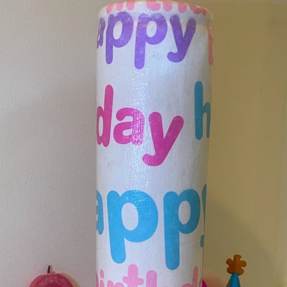 Happy Birthday Vase